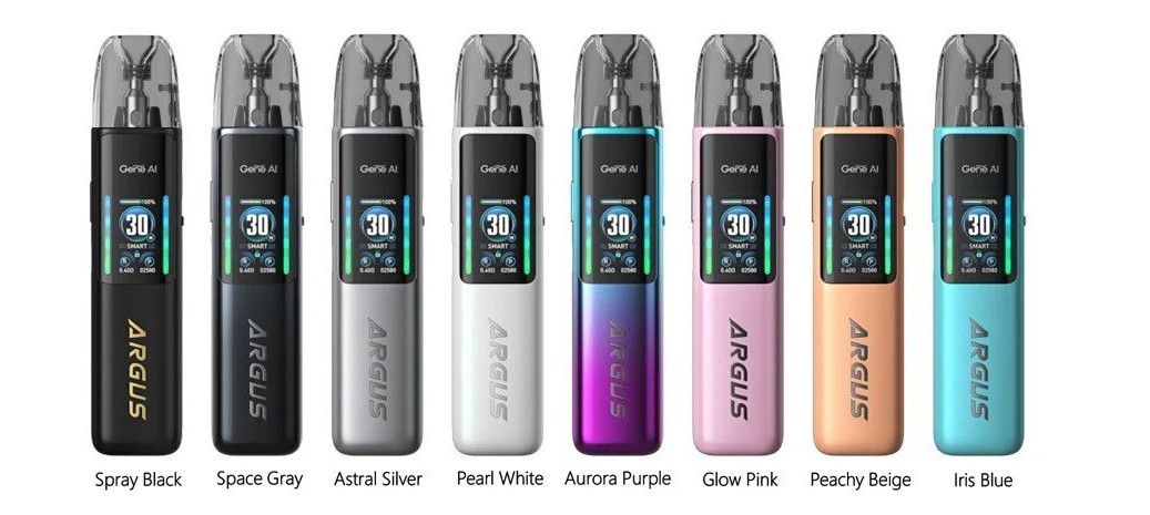 Voopoo Argus G2 Pod Renk Seçenekleri